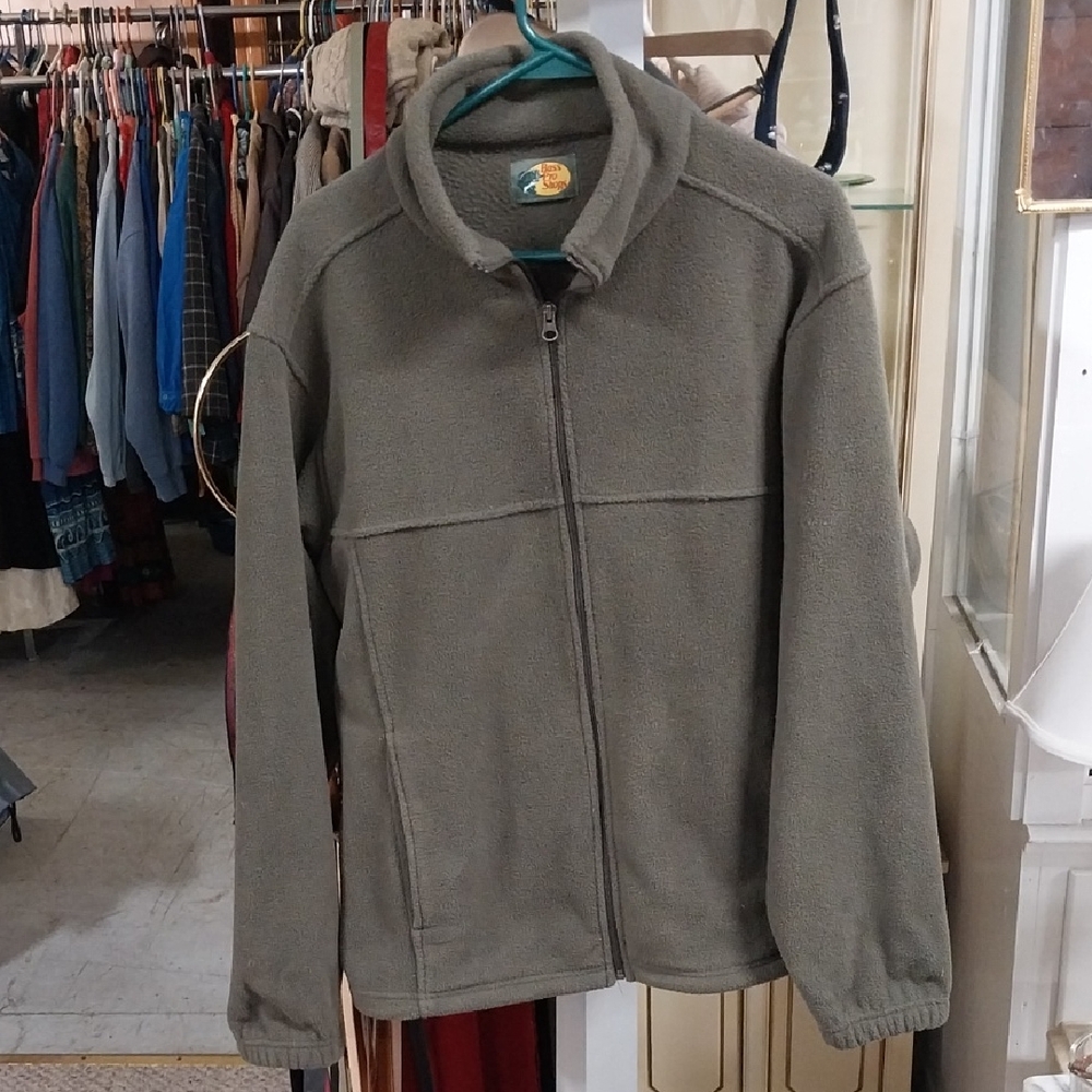 Bass Pro Shops Green Fleece Jacket
